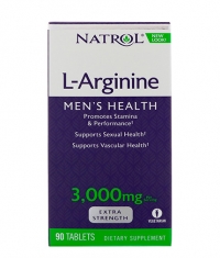 NATROL L-Arginine 3000 mg. / 90 Tabs.