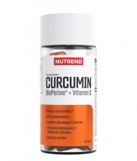 NUTREND Curcumin + Bioperine + Vitamin D / 60 Caps