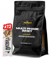 PROMO STACK Multi-Phase Whey + 12 FREE Matrix Pro 32 Bars