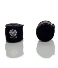 PULEV SPORT Hand Wraps Black Lion Logo