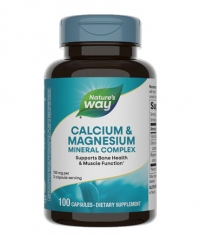 NATURES WAY Calcium & Magnesium / 100 Caps