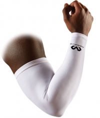 MCDAVID Performance Compression Arm Sleeve /White/