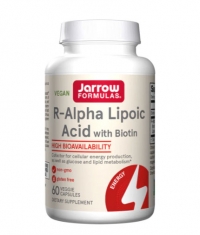 Jarrow Formulas R-Alpha Lipoic Acid + Biotin / 60 Caps