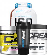 PROMO STACK Pachet IZOLAT PROTEIC + Creatina + PRE-WORKOUT+ cadou