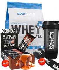 PROMO STACK PROTEINA + ZERO BAR CUTIE + SHAKER + BANDAJ BOX