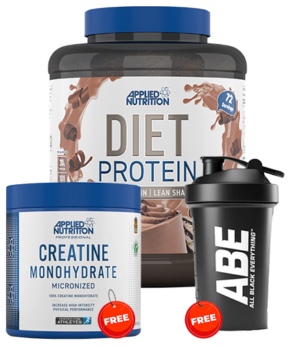 PROMO STACK APPLIED NUTRITION Whey +creatine + shaker