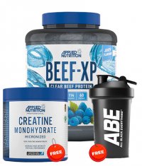 PROMO STACK APPLIED NUTRITION Beef-XP + creatine + shaker