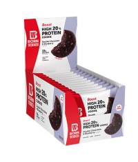 BORN WINNER Boost Protein Cookie Box / 12 x 75 g