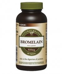 GNC Natural Brand ™ Bromelain 500mg. / 60 Tabs.