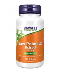 NOW Saw Palmetto Extract 160 mg / 120 Soft