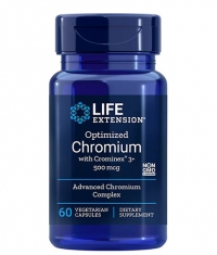 LIFE EXTENSIONS Optimized Chromium with Crominex® 3+ 500 mcg / 60 Caps
