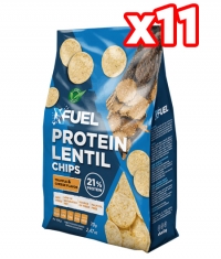 XFUEL Red Lentil Protein Chips / 12 x 70 g
