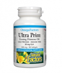 NATURAL FACTORS Ultra Prim 500mg. / 90 Softgels.