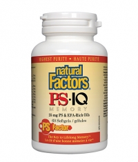 NATURAL FACTORS PS-IQ Memory 60 Softgels.