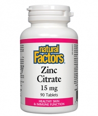 NATURAL FACTORS Zinc 15mg. / 90 Tabs.