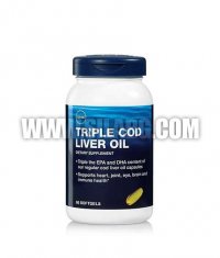 GNC Triple Cod Liver Oil 90 Softgels