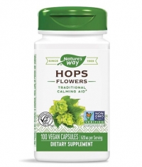 NATURES WAY Hops Flowers 100 Caps.