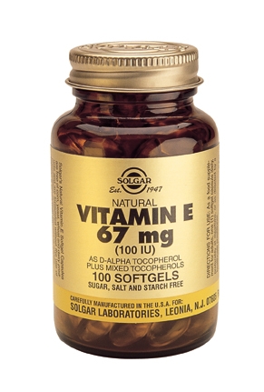 SOLGAR Vitamin E 67mg. / 100 Caps.