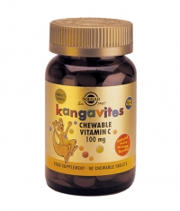 SOLGAR Kangavites Chewable Vitamin C 100mg. / 90 Chewable Tabs.