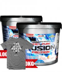 PROMO STACK Amix Whey Pure Fusion 4kg /x2
