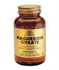 SOLGAR Magnesium Citrate 120 Tabs.