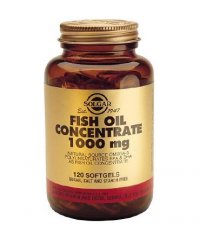 SOLGAR Fish Oil Concentrate 1000 mg. / 120 Caps.