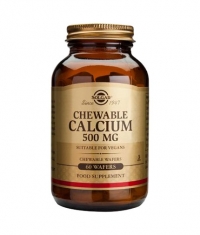 SOLGAR Chewable Calcium 500 mg. / 60 Waffs.