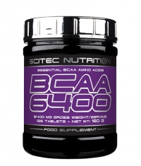 SCITEC BCAA 6400 125 Tabs.