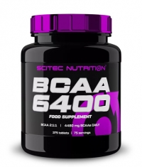 SCITEC BCAA 6400 375 Tabs.
