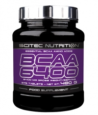 SCITEC BCAA 6400 375 Tabs.