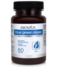 BIOVEA Blue Green Algae - Organic 500mg. / 60 Tabs.