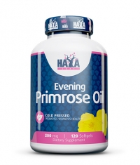 HAYA LABS Evening Primrose Oil / Cold Pressed / 500mg. / 120 Softgels