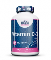 HAYA LABS Vitamin D-3 400 IU / 100 Softgels