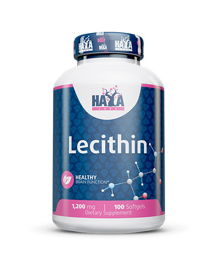 HAYA LABS Lecithin 1,200mg. / 100 Softgels