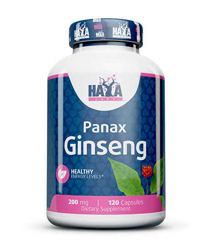 haya-labs Panax Ginseng 200mg. / 120 Vcaps.