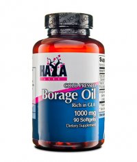 HAYA LABS Cold Pressed Borage Oil / 1000mg. / 90 Softgels