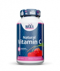HAYA LABS Organic Vitamin C from Organic Acerola fruit 60 Tabs.