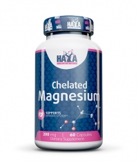 HAYA LABS Chelated Magnesium 200mg. / 60caps.