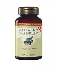 GNC White Willow Bark Complex 100 Caps.