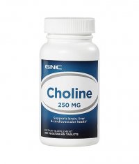 GNC Choline 250mg / 100 Tabs.
