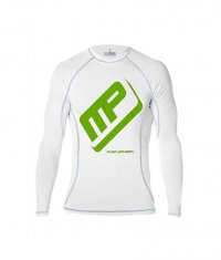 MUSCLE PHARM SportsWear Rashguard /White/