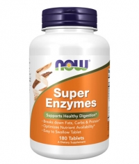 NOW Super Enzymes 180 Tabs.