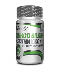 BIOTECH USA Ginkgo Biloba with Lecithin 90 Caps.