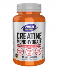 NOW Creatine Monohydrate 750mg. / 120 Tabs.