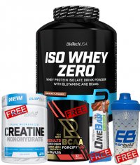 PROMO STACK BIOTECH USA Iso Whey Zero + 4 cadouri