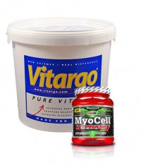 PROMO STACK VITARGO Pure 2kg / AMIX Myocell 5-Phase 500g.