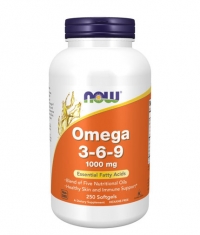 NOW Omega 3-6-9 / 1000mg. / 250 Softgels
