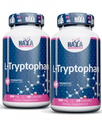 PROMO STACK HAYA LABS L-Tryptophan 500mg 60 Caps