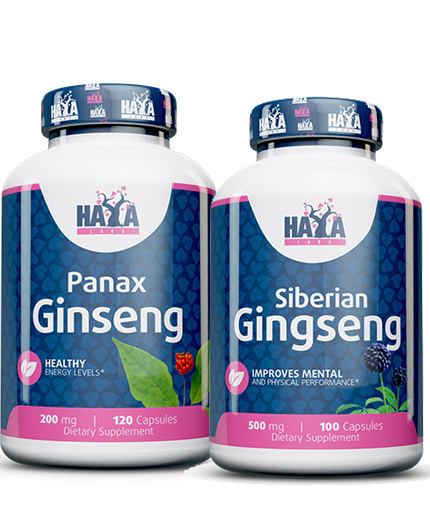 PROMO STACK Haya Labs - Siberian & Panax Ginseng