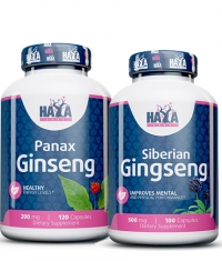 PROMO STACK Haya Labs - Siberian & Panax Ginseng